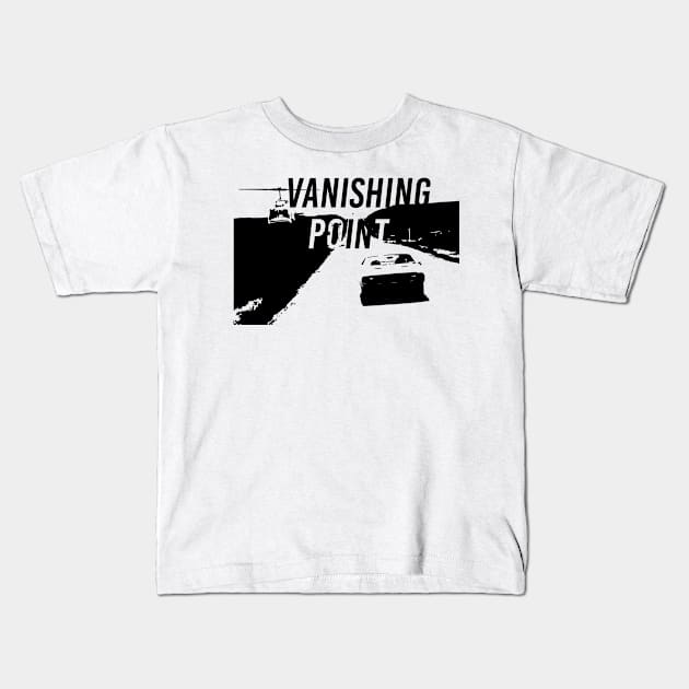 Vanishing Point Kids T-Shirt by lkn